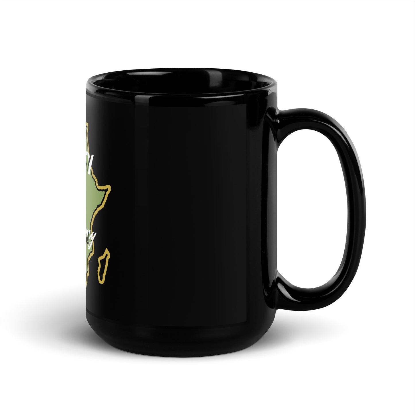 2 Kings Coffee My History is Strong - Black Glossy Mug