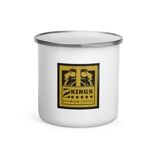 2 Kings Coffee - Enamel Branded Mug