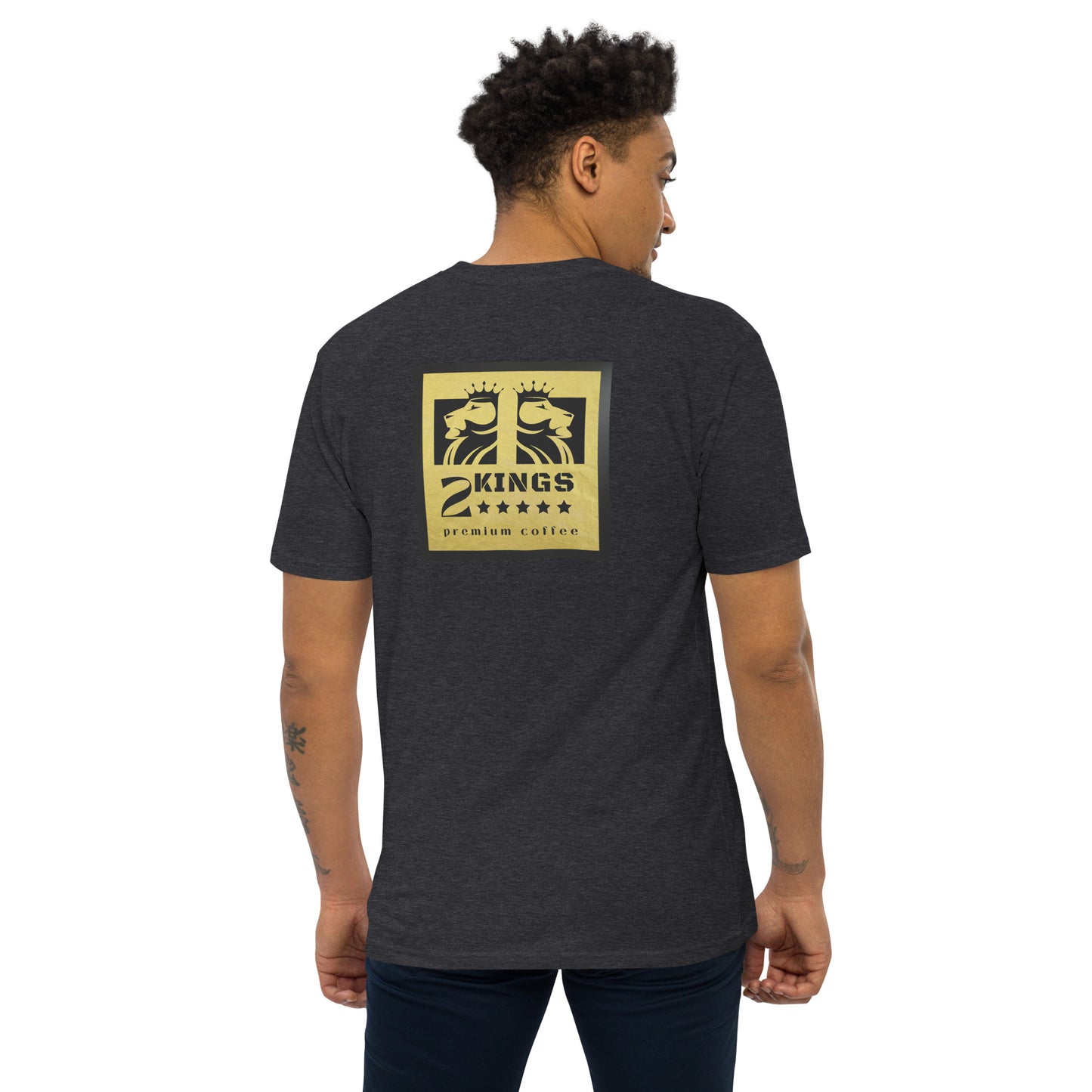 2 Kings Coffee - "My History is Strong" Premium Tshirt