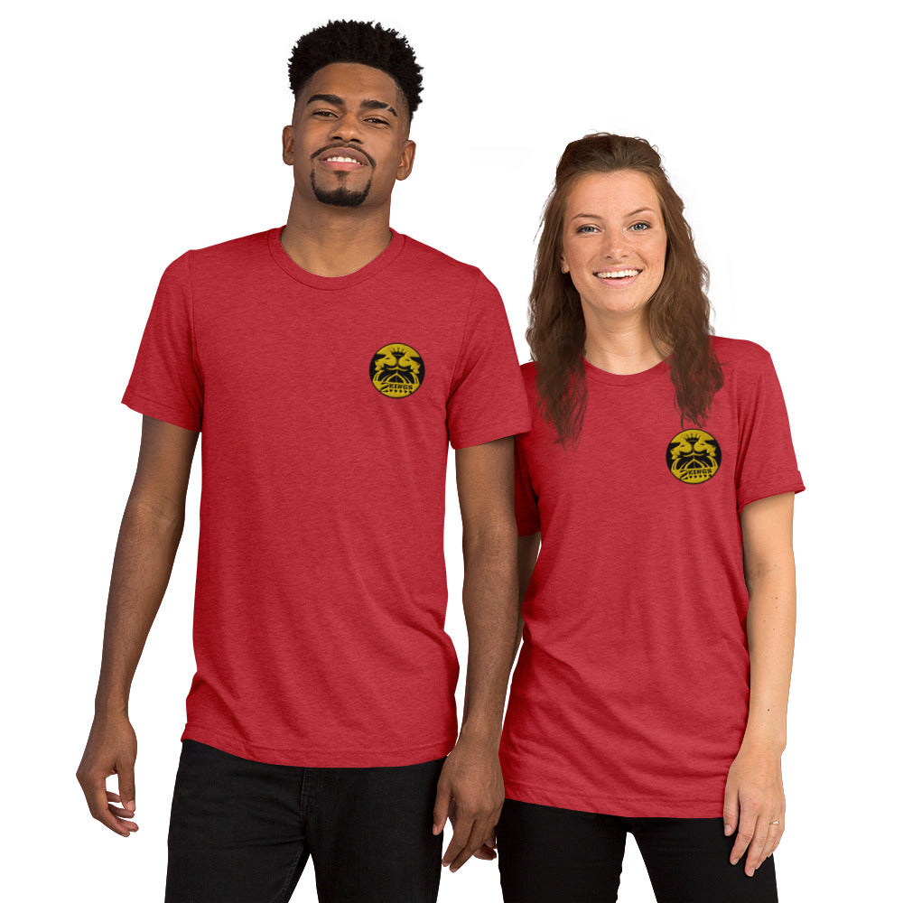 2 Kings Coffee - Branded Embroidered Short Sleeve T-shirt