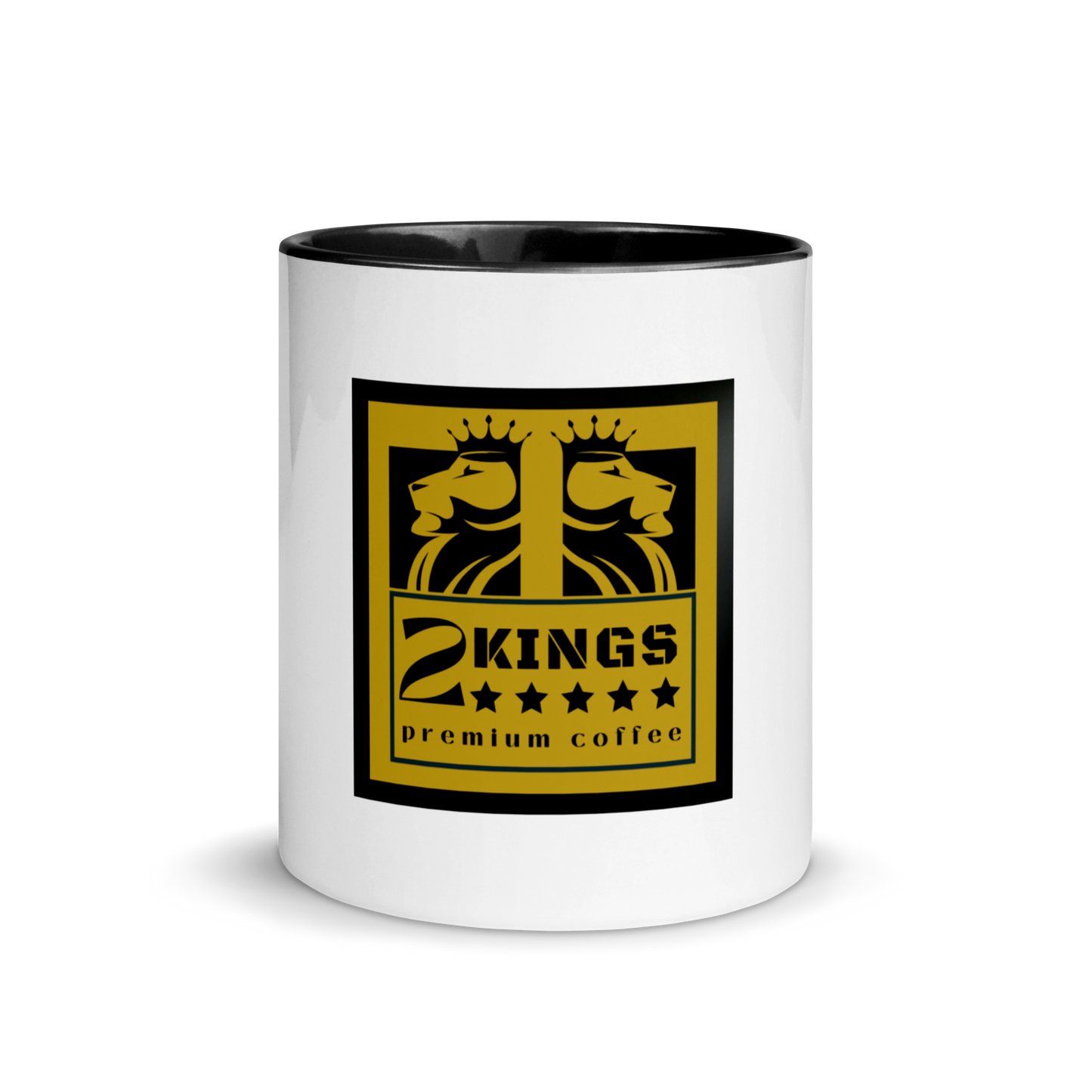 2 Kings Coffee - Branded Mug with Color Inside