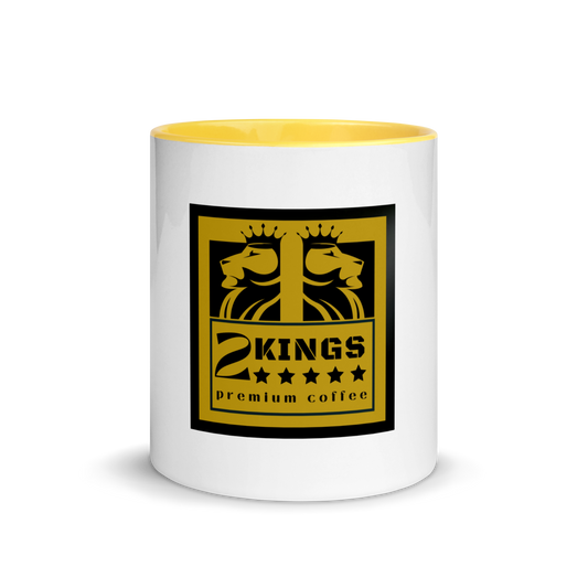 2 Kings Coffee - Branded Mug with Color Inside