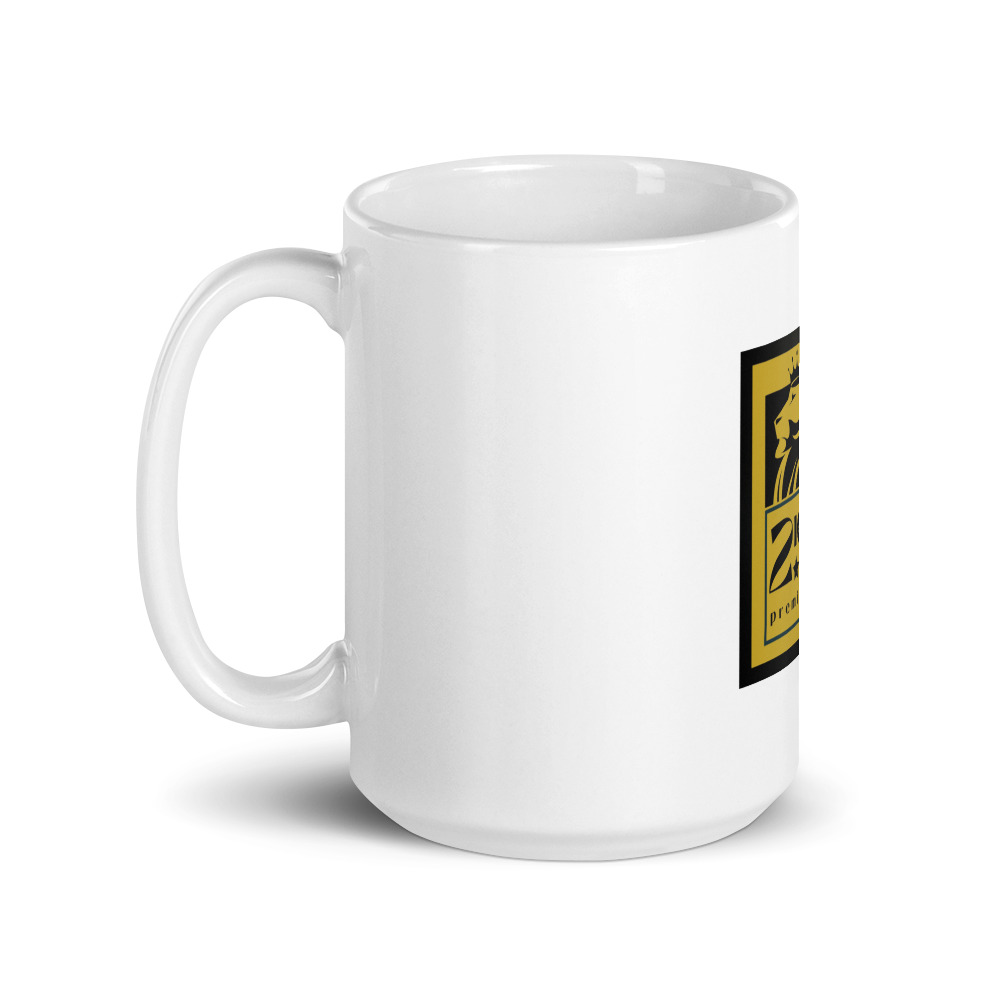 2 Kings Coffee - Branded White Glossy Mug