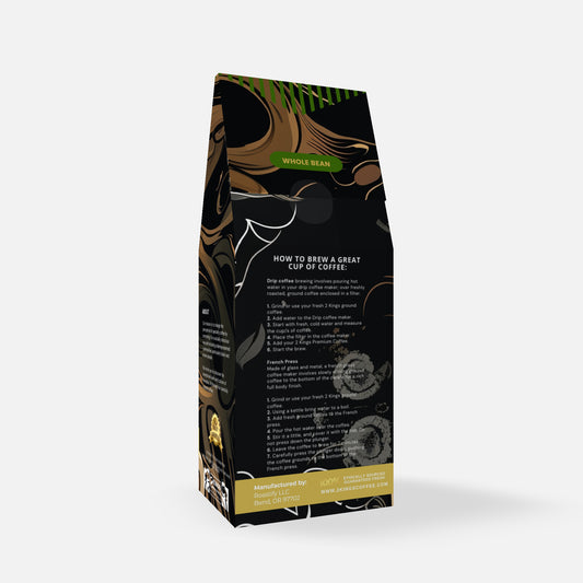 2 Kings Coffee - Breakfast Blend -Whole Bean