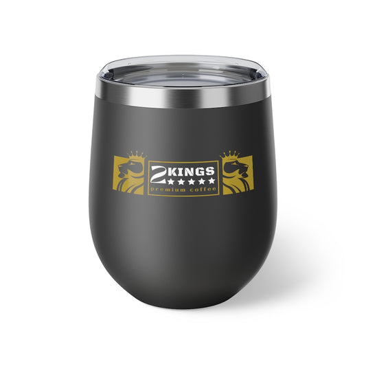 2 Kings Coffee - Copper Vacuum Insulated Cup, 12oz