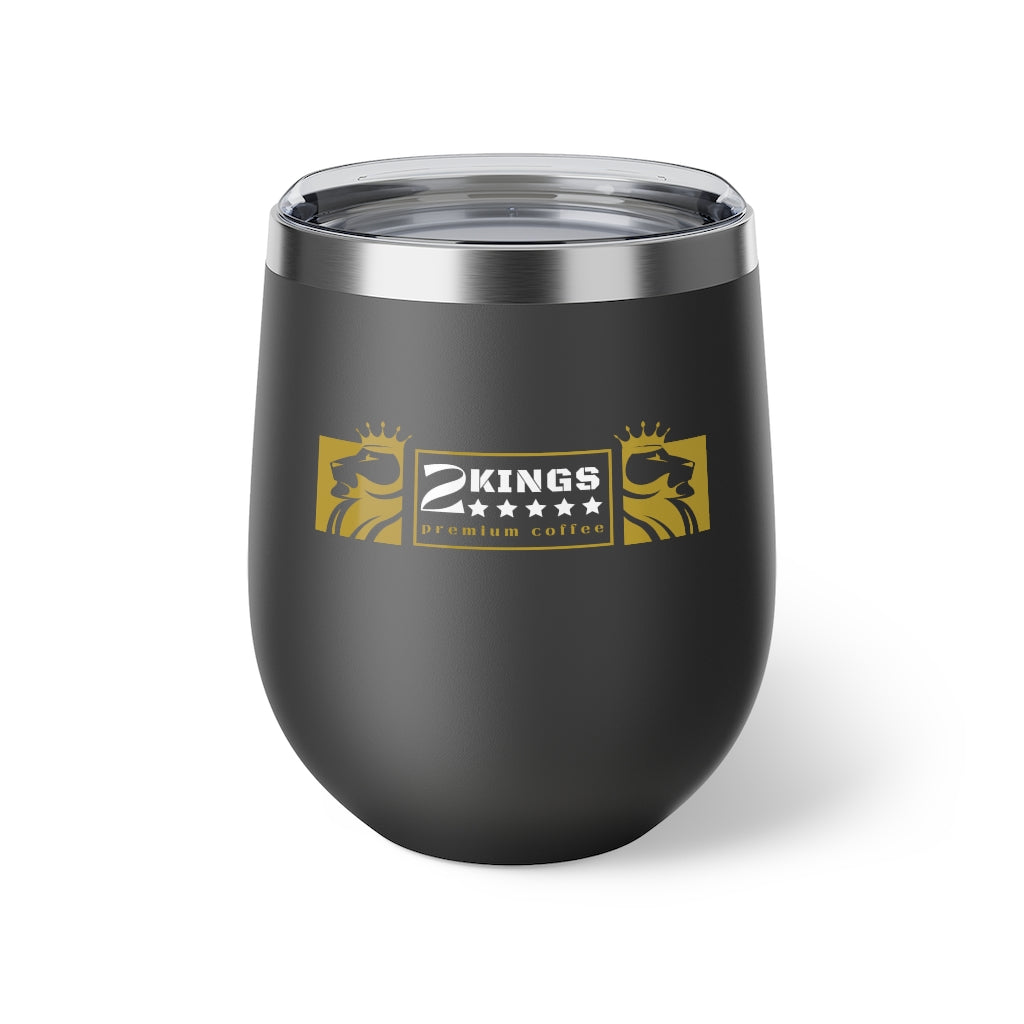 2 Kings Coffee - Copper Vacuum Insulated Cup, 12oz
