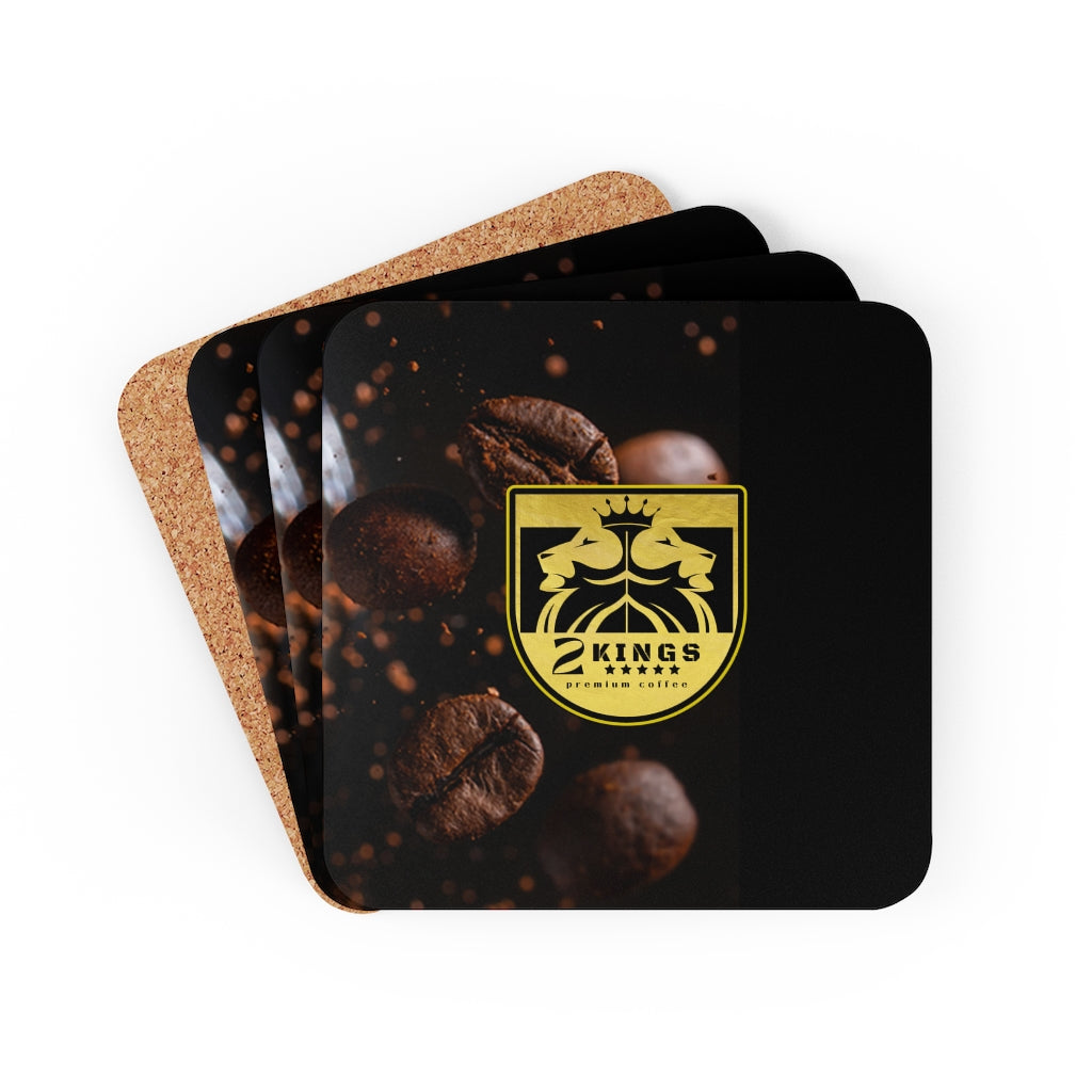 2 Kings Coffee - Corkwood Coaster Set